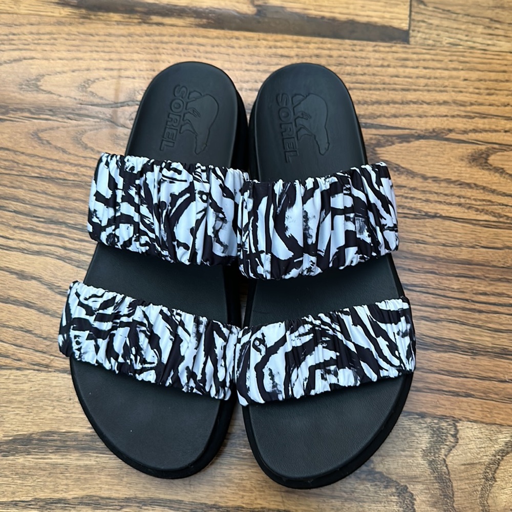 Sorel Roaming Two Strap Slide Sandals Size 7.5 - image 5